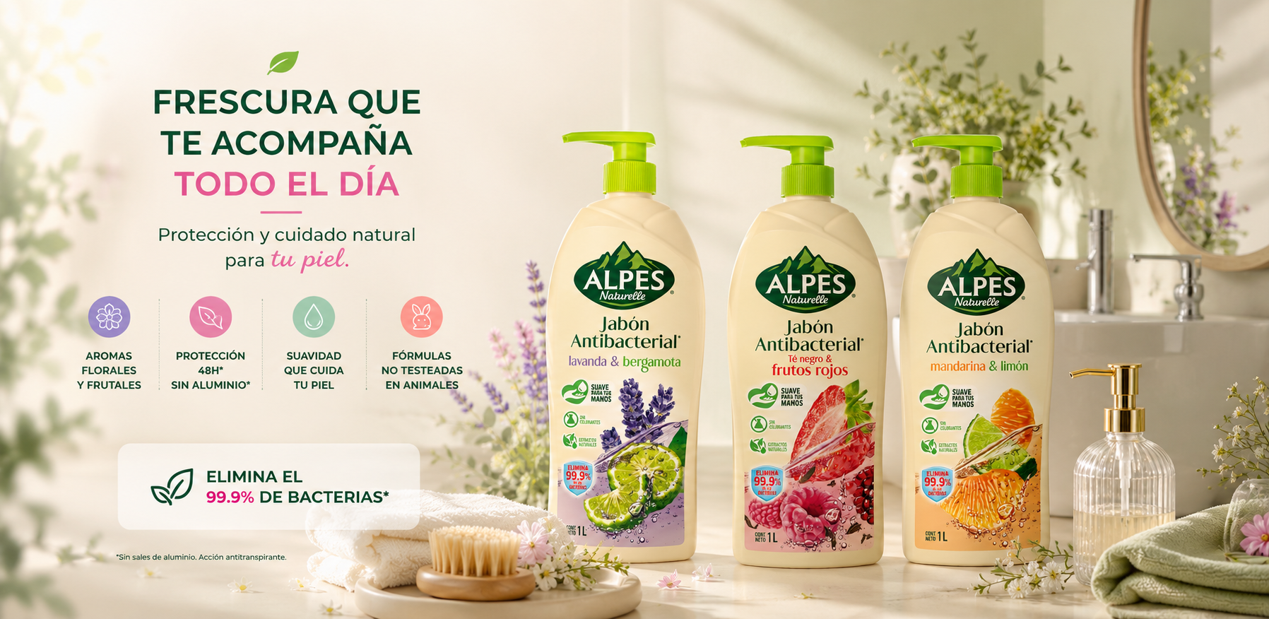 Jabones Antibacteriales